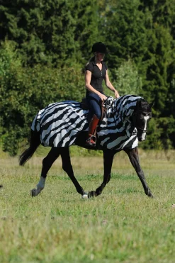 Buzz-Off Zebra Ratsastusloimi