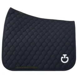 Cavalleria Toscana Circular Quilted Jersey Dressage Saddle Pad