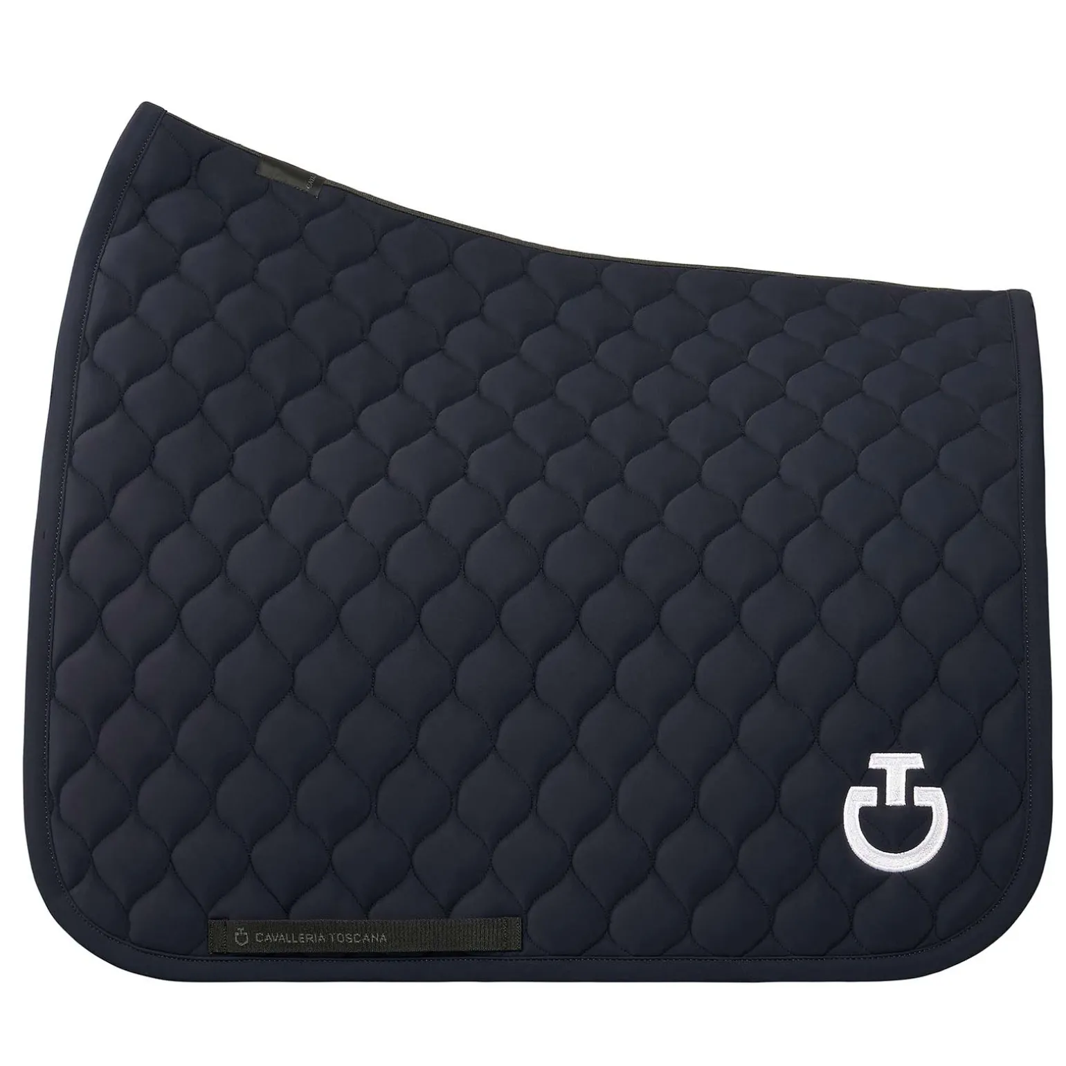 Cavalleria Toscana Circular Quilted Jersey Dressage Saddle Pad