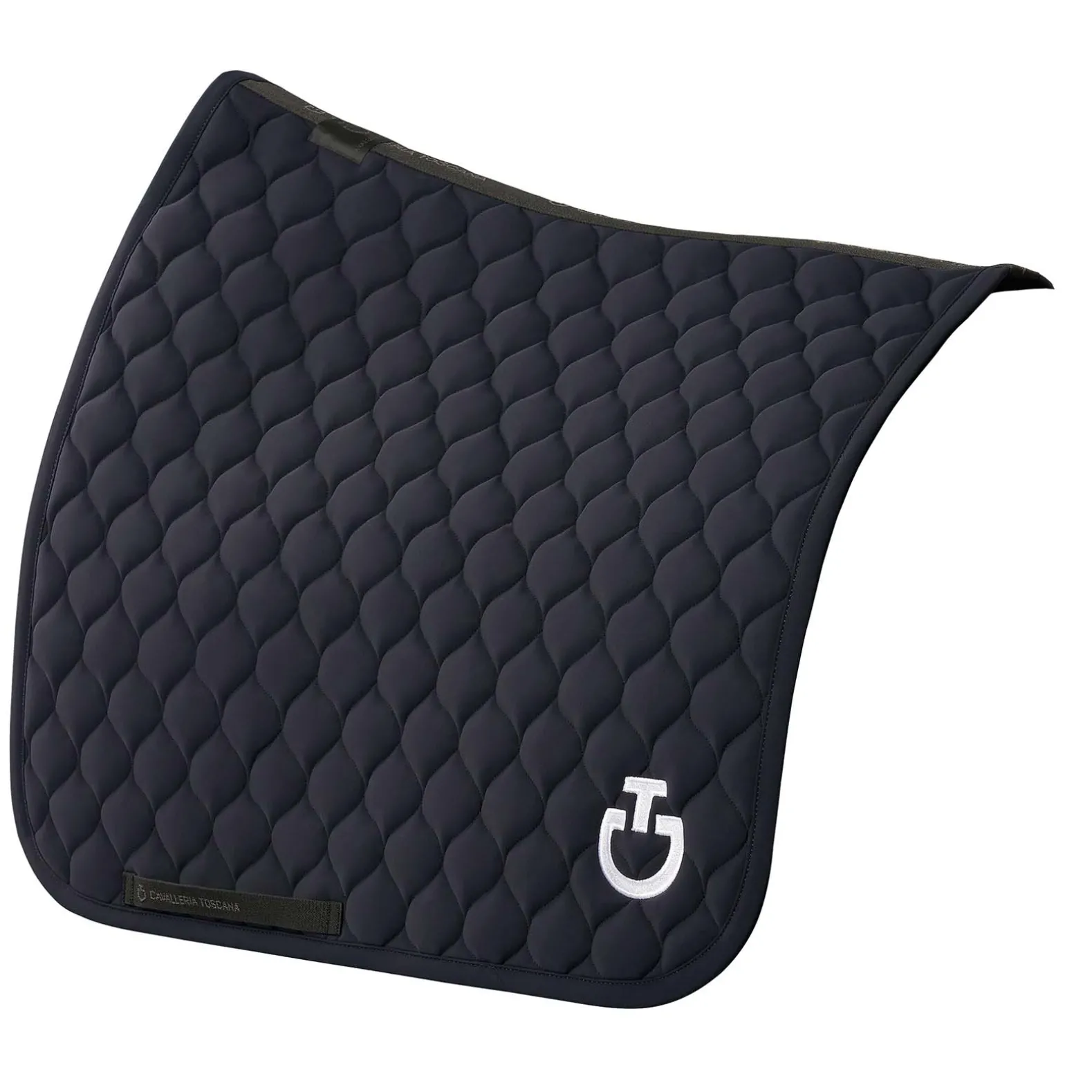 Cavalleria Toscana Circular Quilted Jersey Dressage Saddle Pad