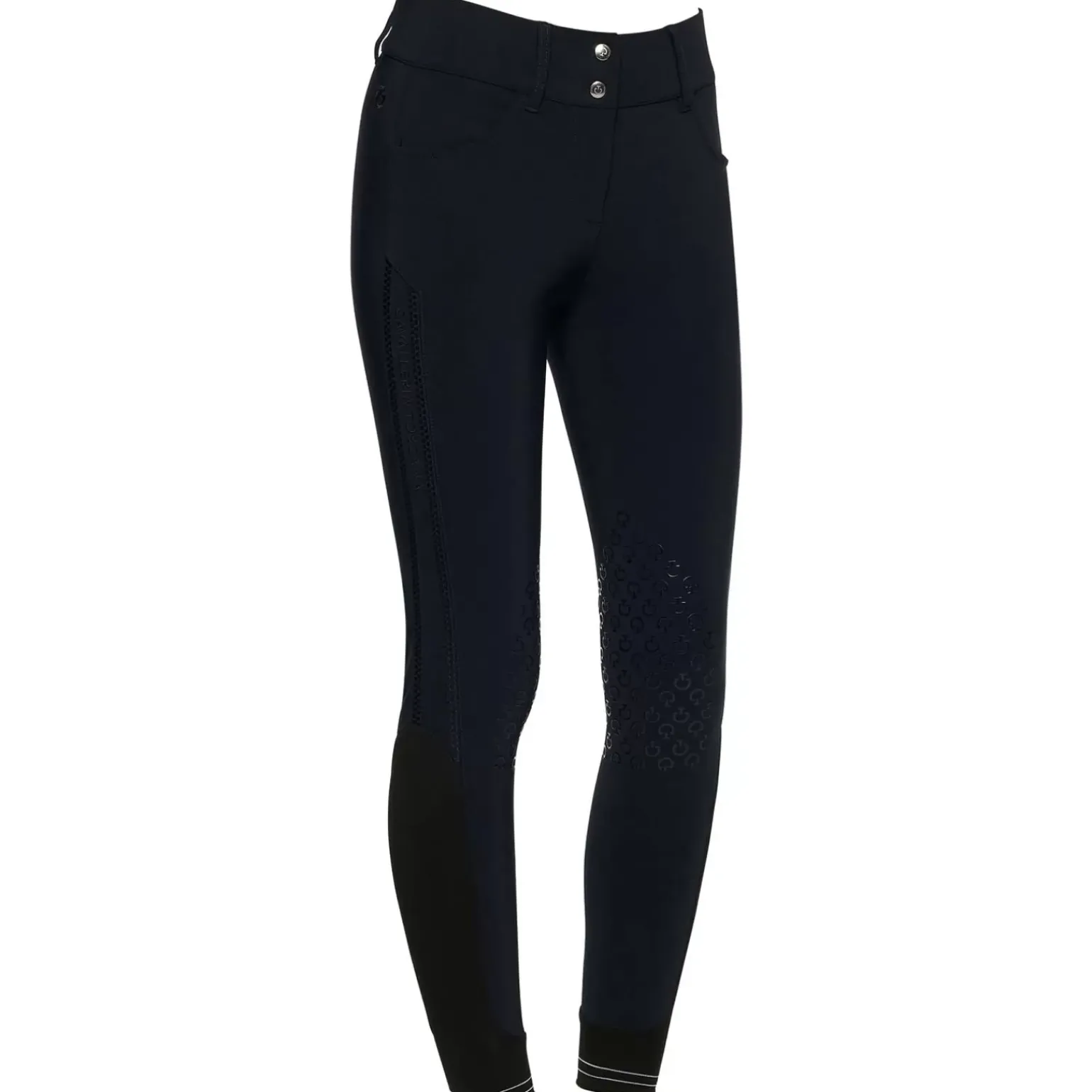 Cavalleria Toscana Embroidery Women'S Knee Grip Breeches