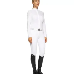 Cavalliera Rose Gold Chic Women'S Long Sleeve Show Shirt