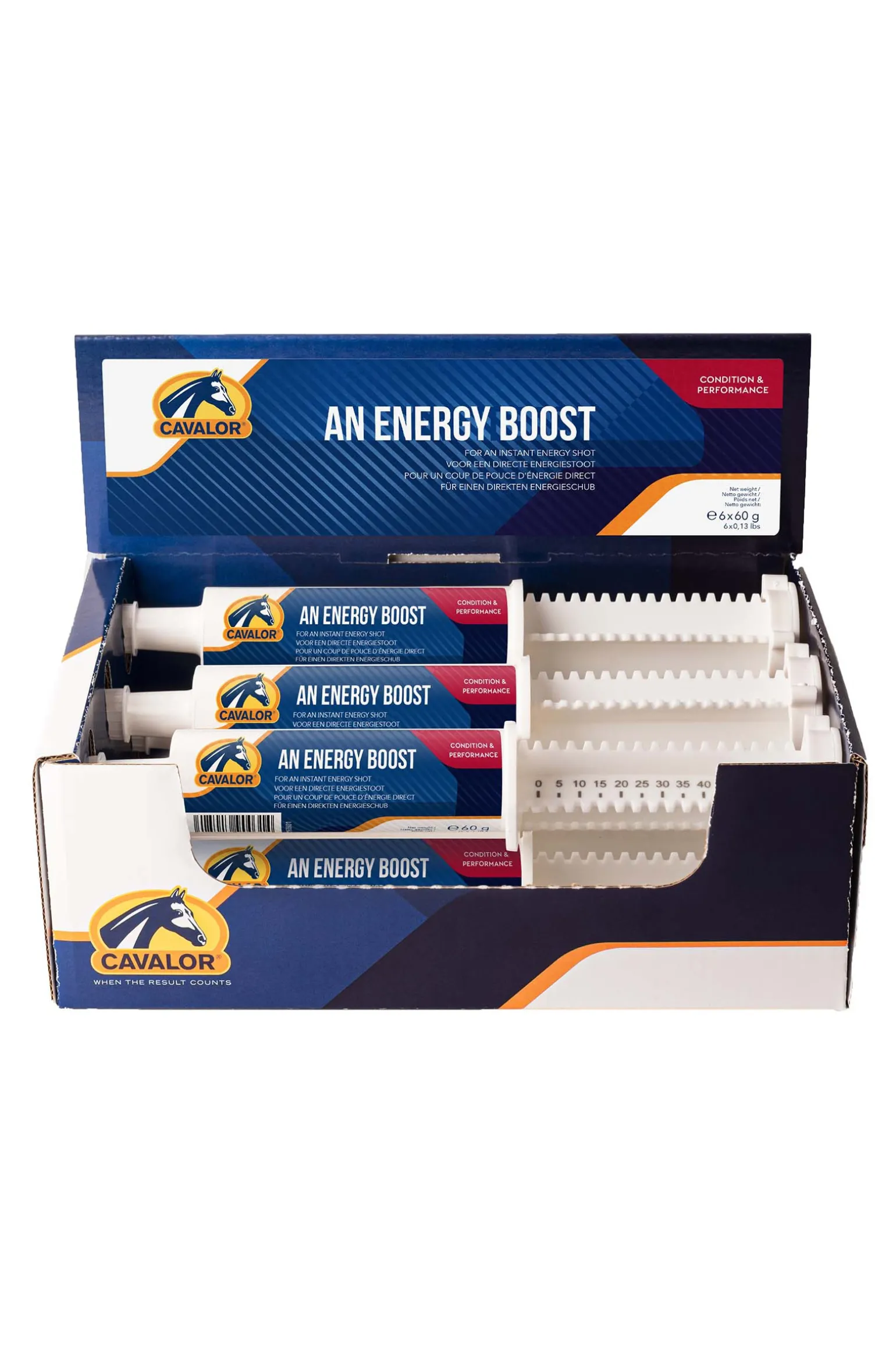Cavalor An Energy Boost (6 Syringes X 60 G (47 Ml))