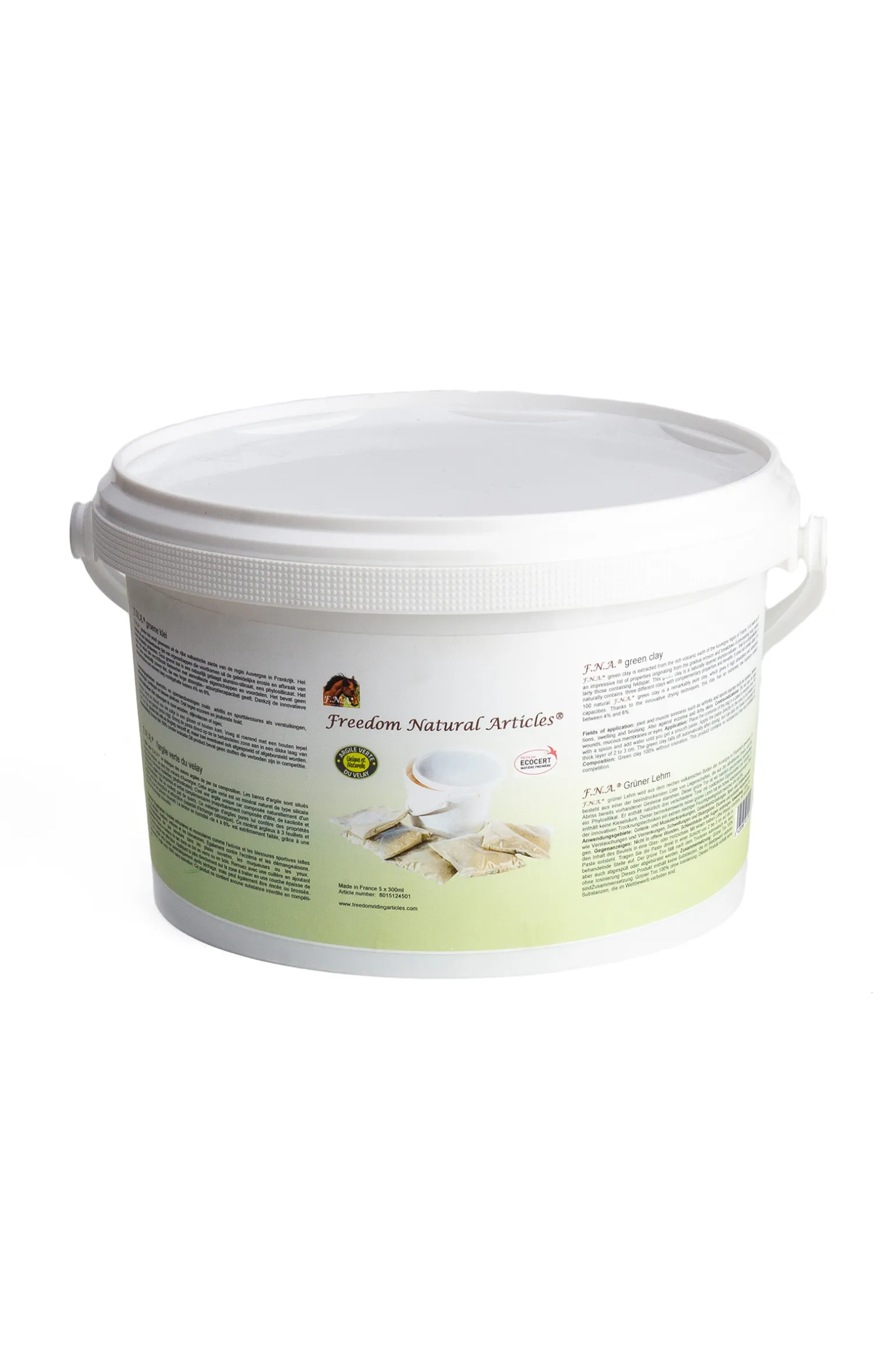 F.N.A. Green Clay Vihrea Savi, 1,5 Kg