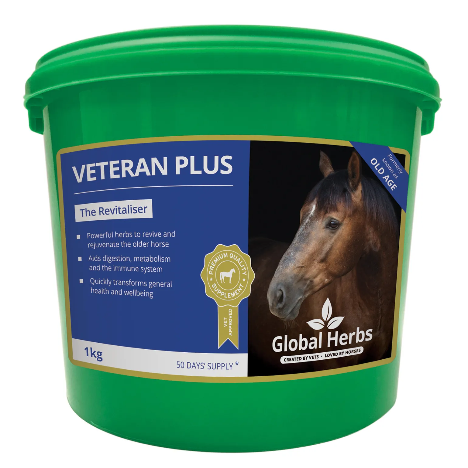 Global Herbs Veteran Plus 1Kg