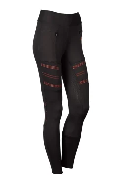 Harry'S Horse Equitights Just Ride Leopard Women'S Full Grip Riding Tights