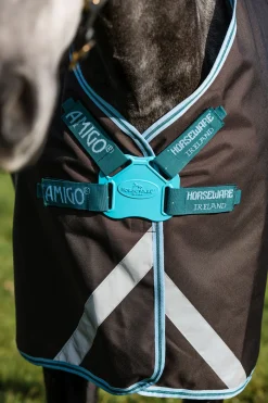 Horseware Amigo Bravo 12 Plus Ulkoloimi Levykiinnityksella, 250 G