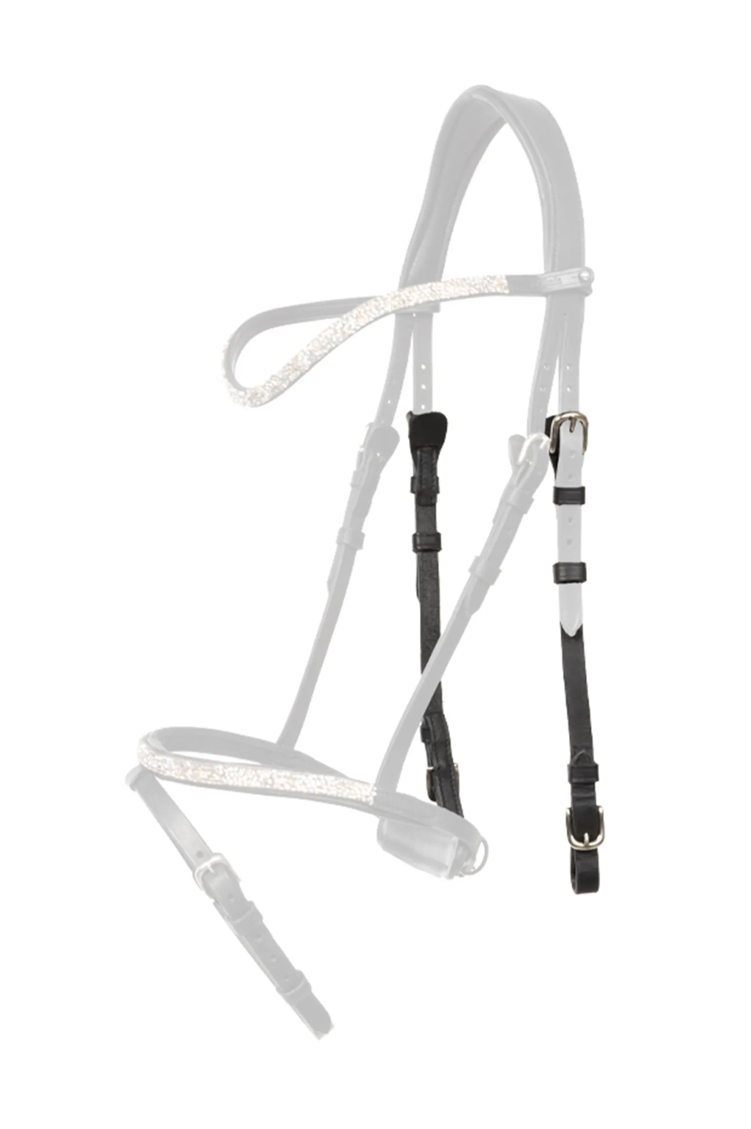 Kavalkade Cheek Pieces For Aradis Icelandic Bridle