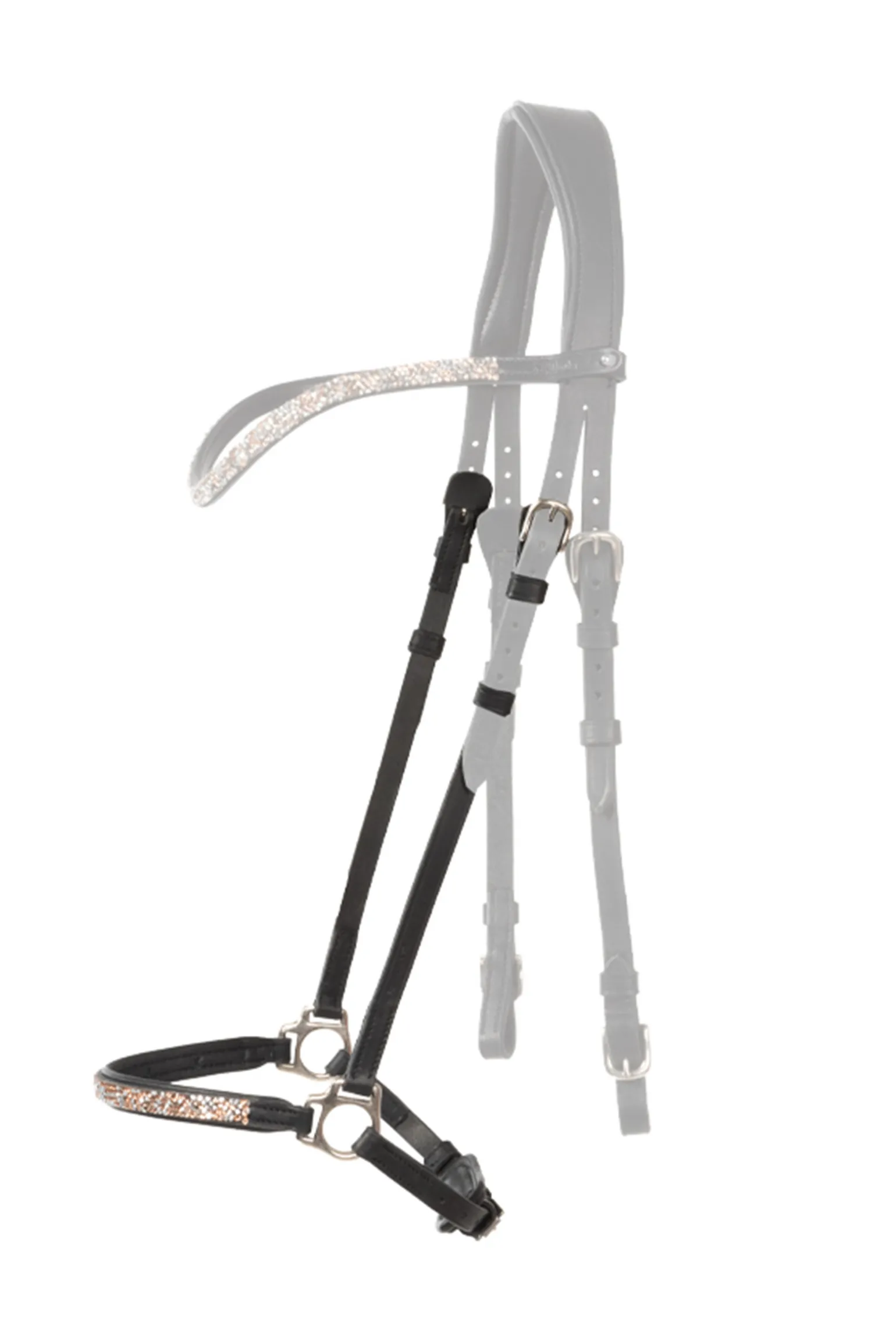 Kavalkade Ferskja Dropped Noseband For Aradis Icelandic Bridle