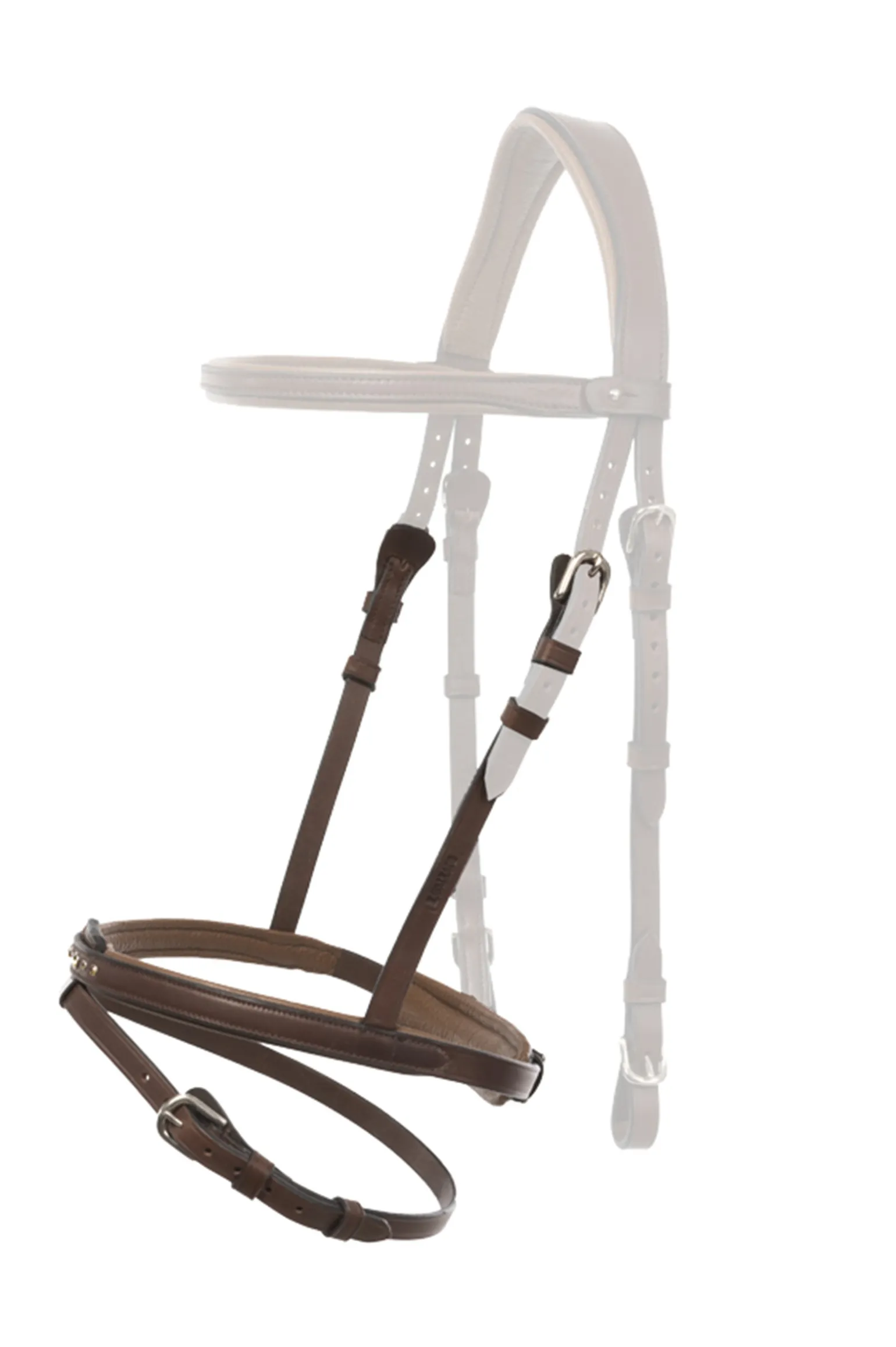 Kavalkade Gull English Noseband For Aradis Icelandic Bridle