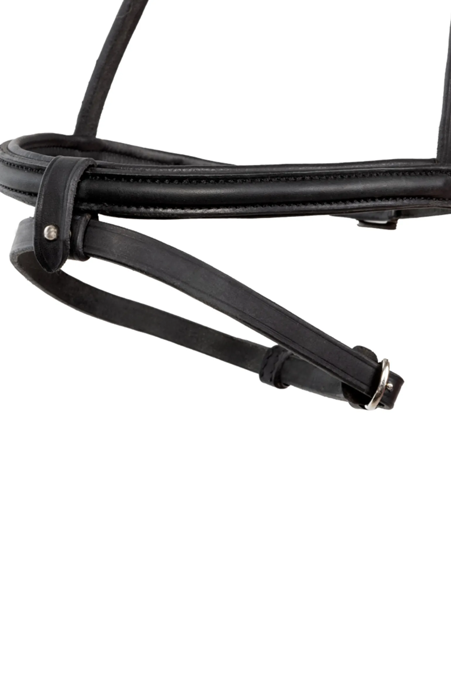 Kavalkade Svartur English Noseband For Kjartan Icelandic Bridle