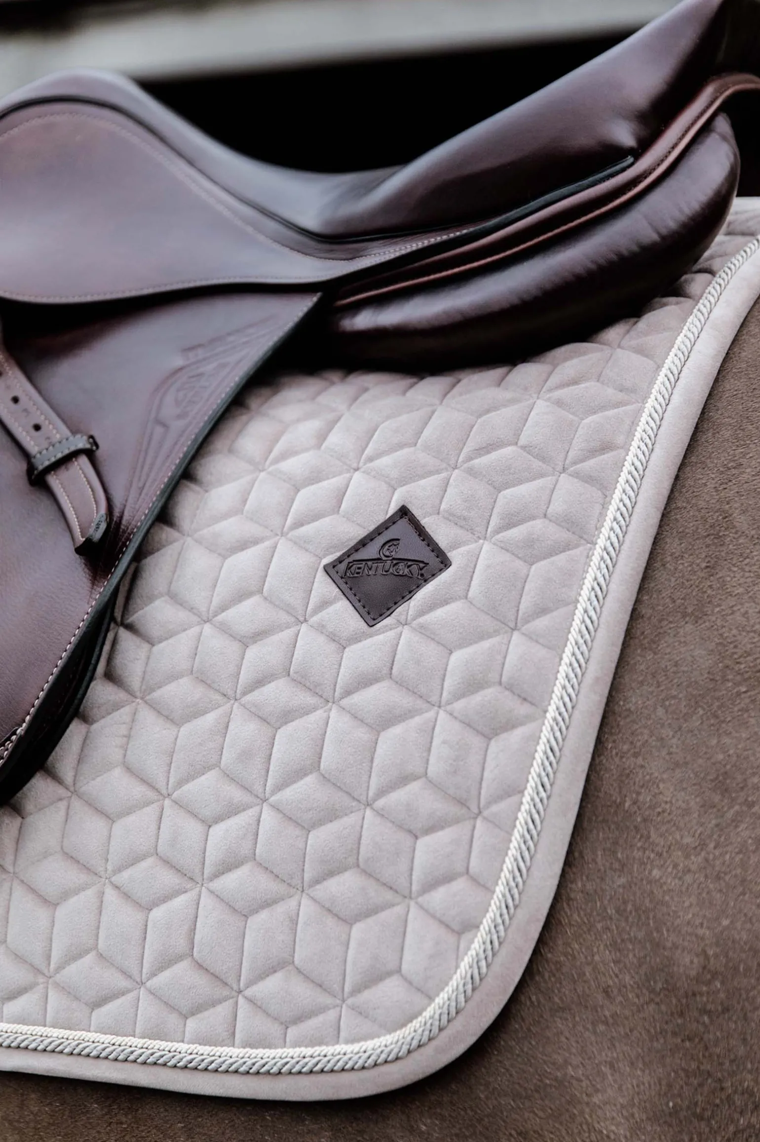 Kentucky Horsewear Basic Velvet Estesatulahuopa