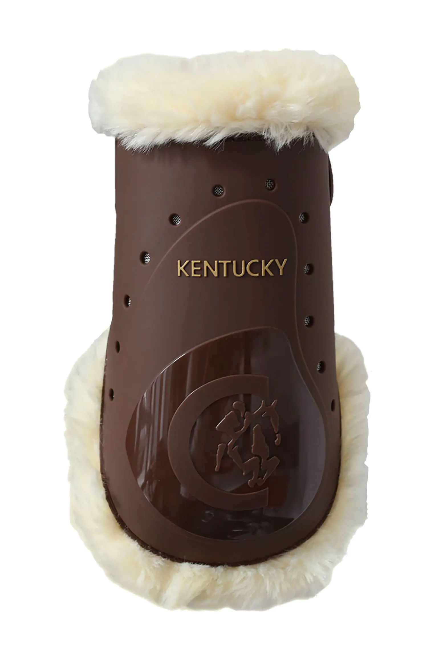 Kentucky Horsewear Sheepskin Hivutussuojat Lampaankarvalla