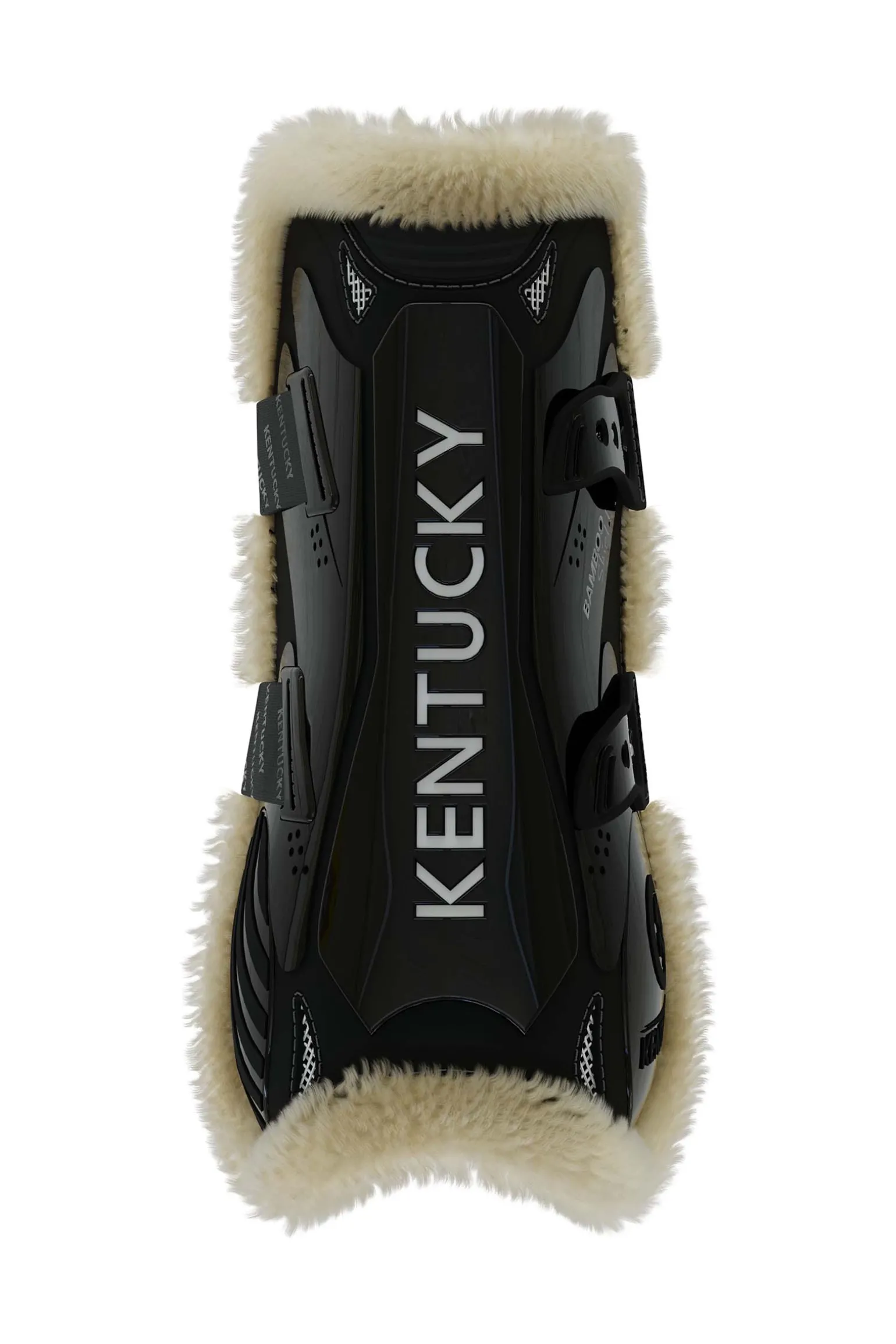 Kentucky Horsewear Vegan Sheepskin Bamboo Elastic Jannesuojat