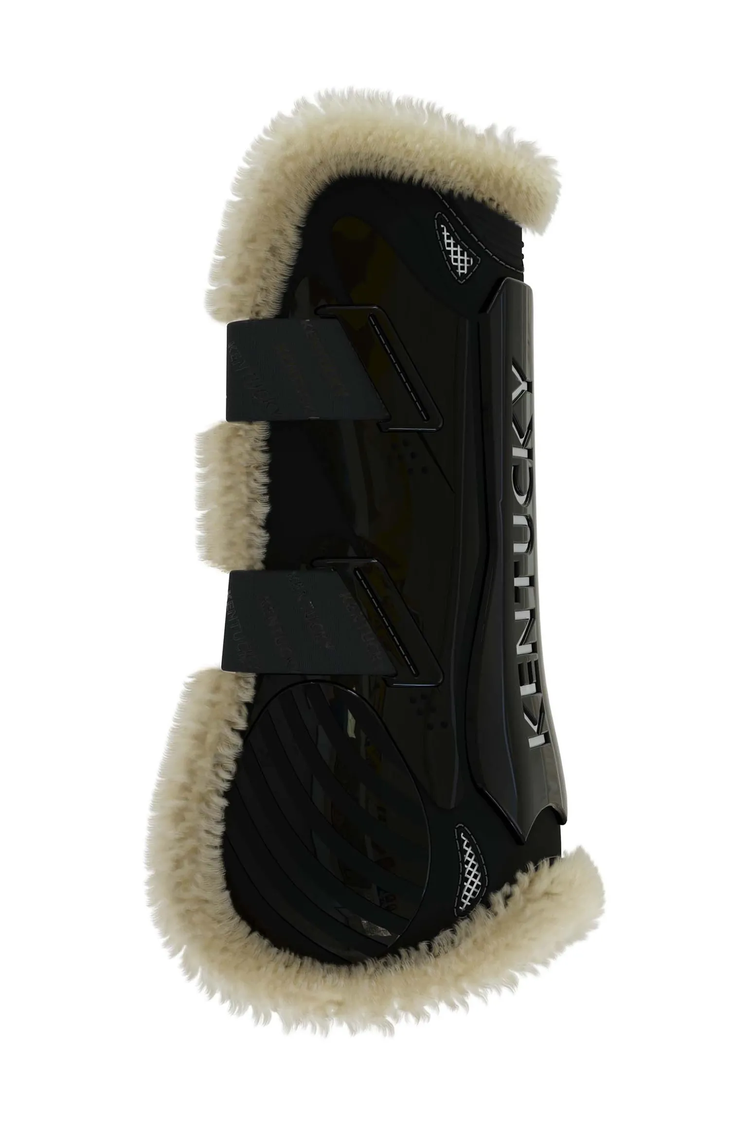 Kentucky Horsewear Vegan Sheepskin Bamboo Elastic Jannesuojat