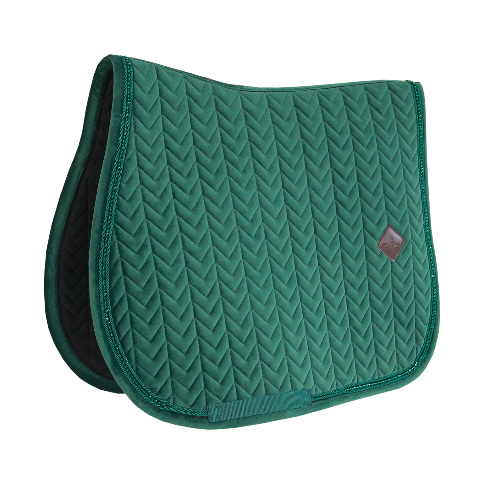 Kentucky Horsewear Velvet Pearls Jumping Saddle Pad