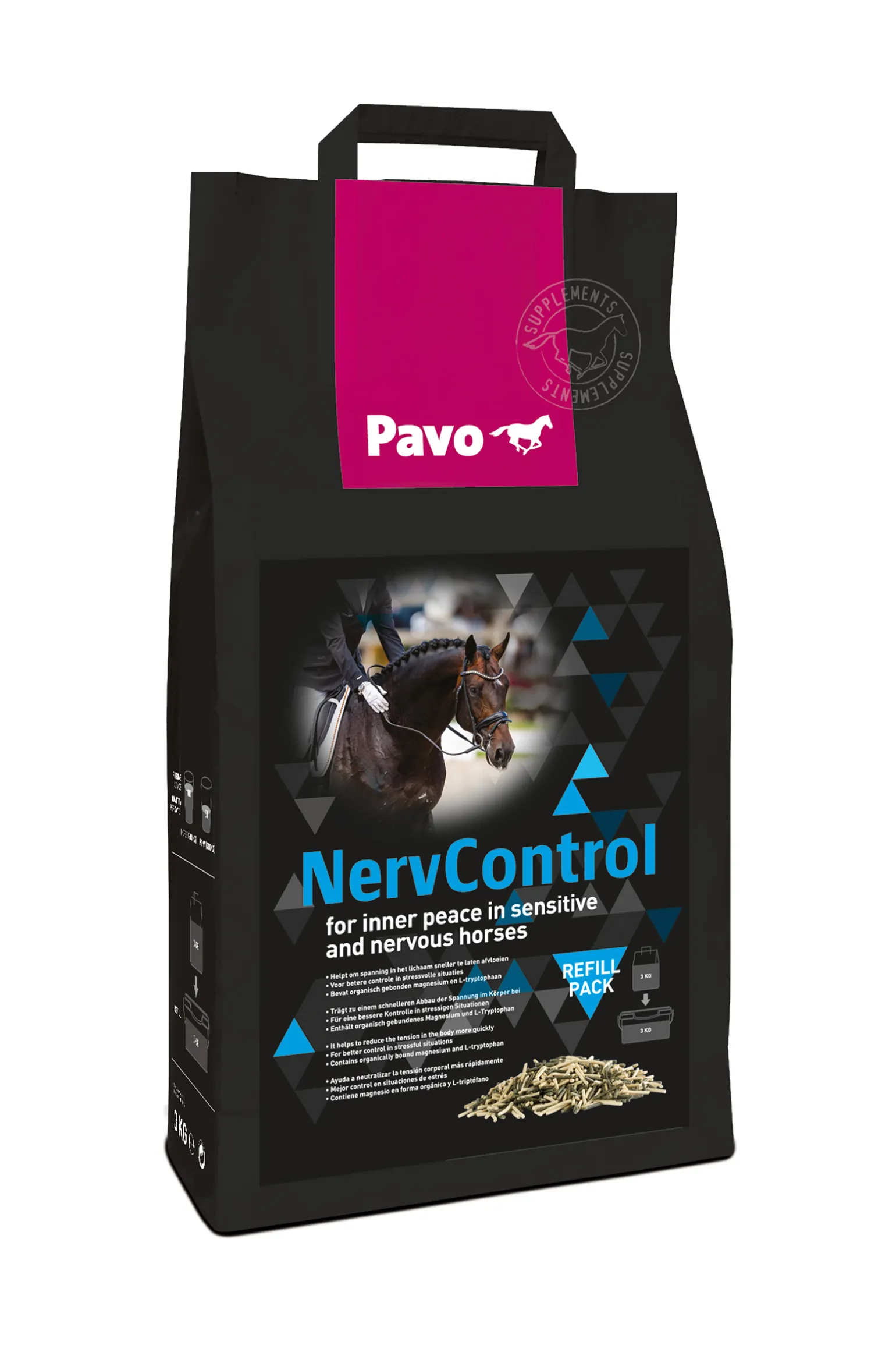 Pavo Nervcontrol Tayttopakkaus, 3 Kg