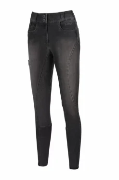 Pikeur Lisha Denim Naisten Kokopaikkaiset Ratsastushousut Gripeilla