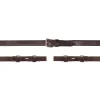 Schockemohle Kapeat Nahkaohjat, 13 Mm, Ilman Ohjas- Tai Martingaalistoppareita
