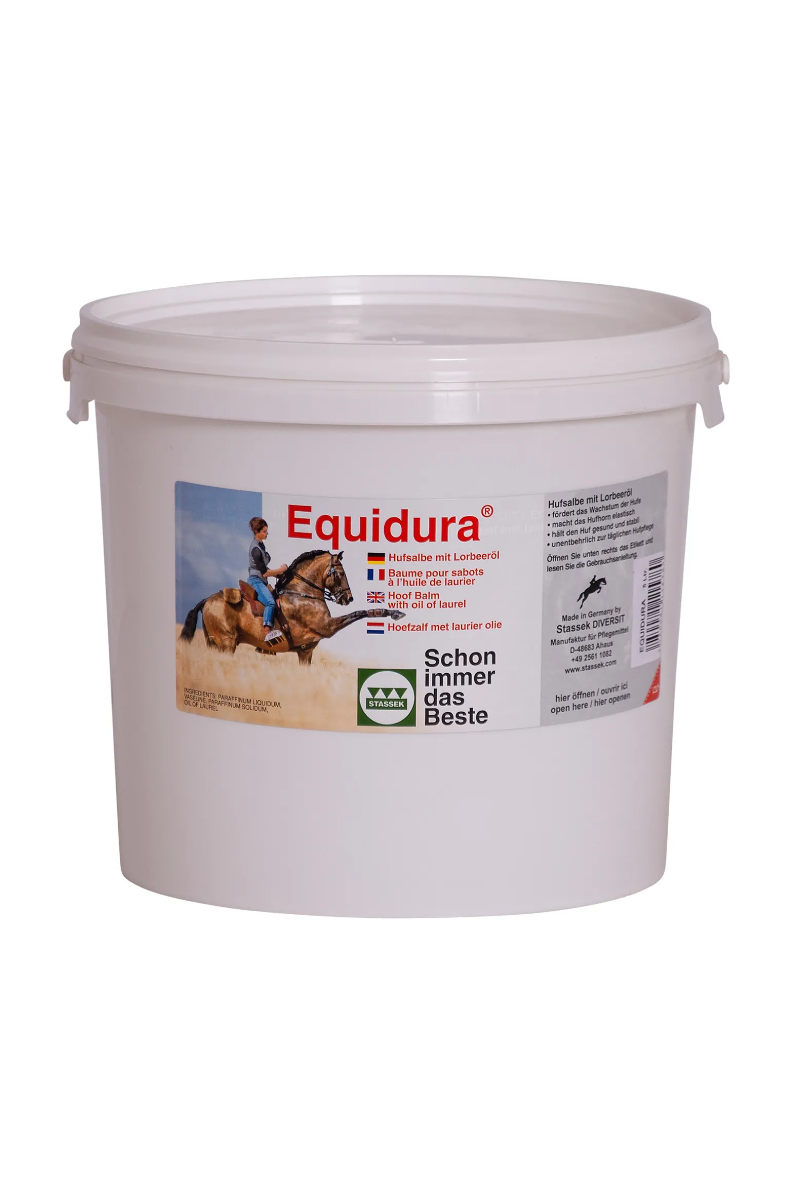 Stassek Equidura Kavion Hoitoaine, 1000 Ml