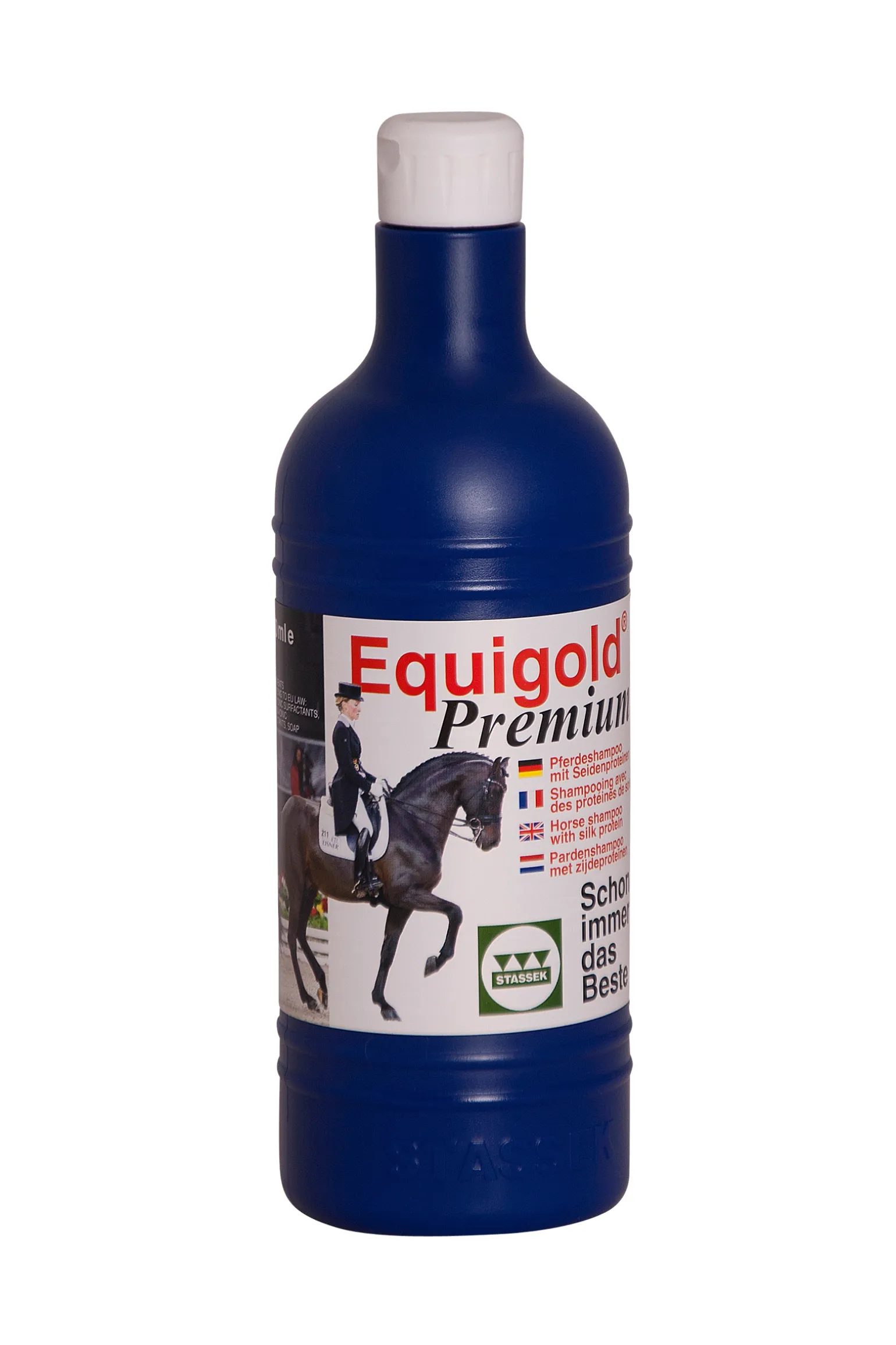 Stassek Equigold Premium Hevosen Shampoo, 750 Ml