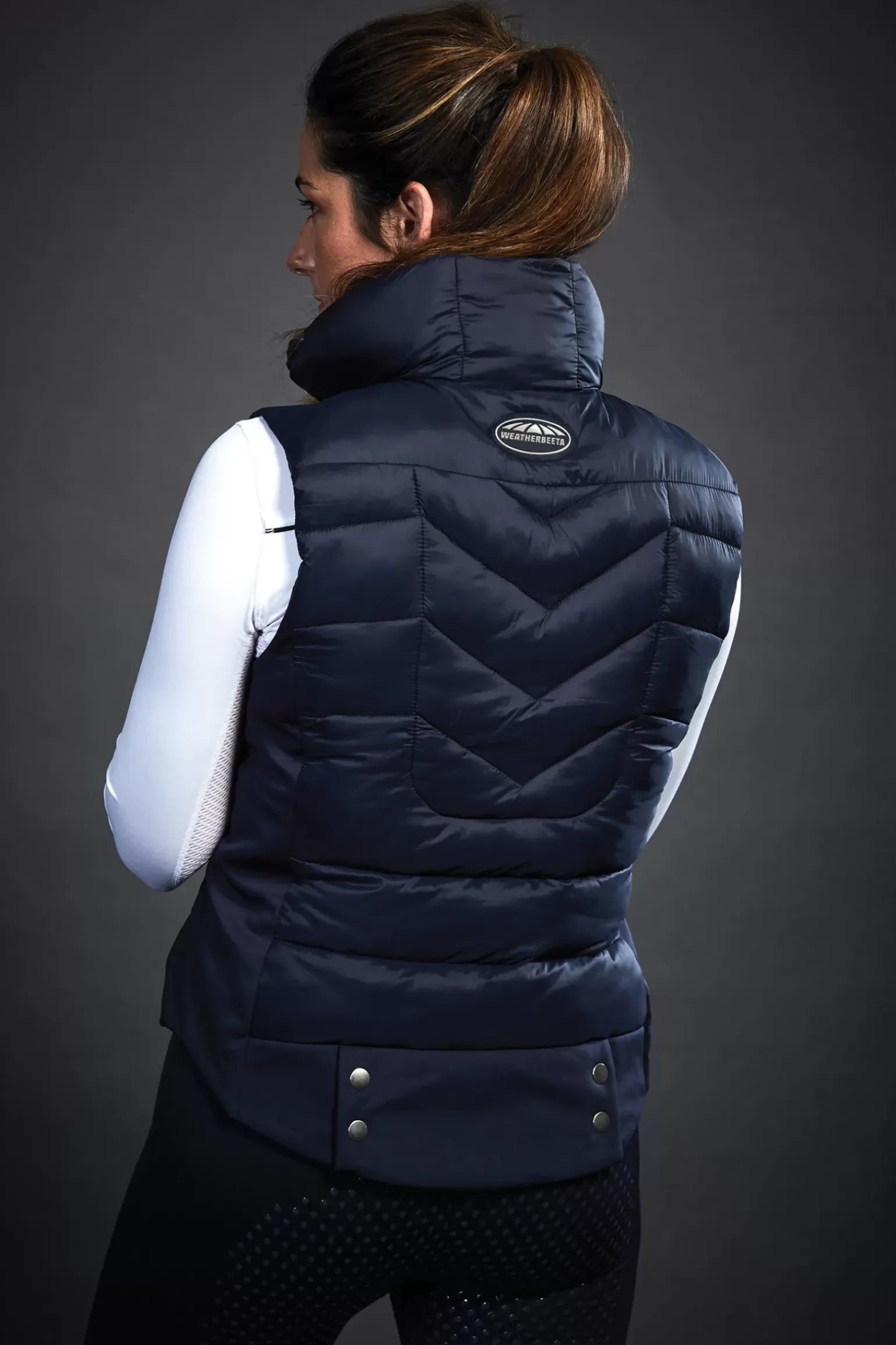 Tommy Hilfiger Equestrian Mid-Weight Re-Down Women'S Vest