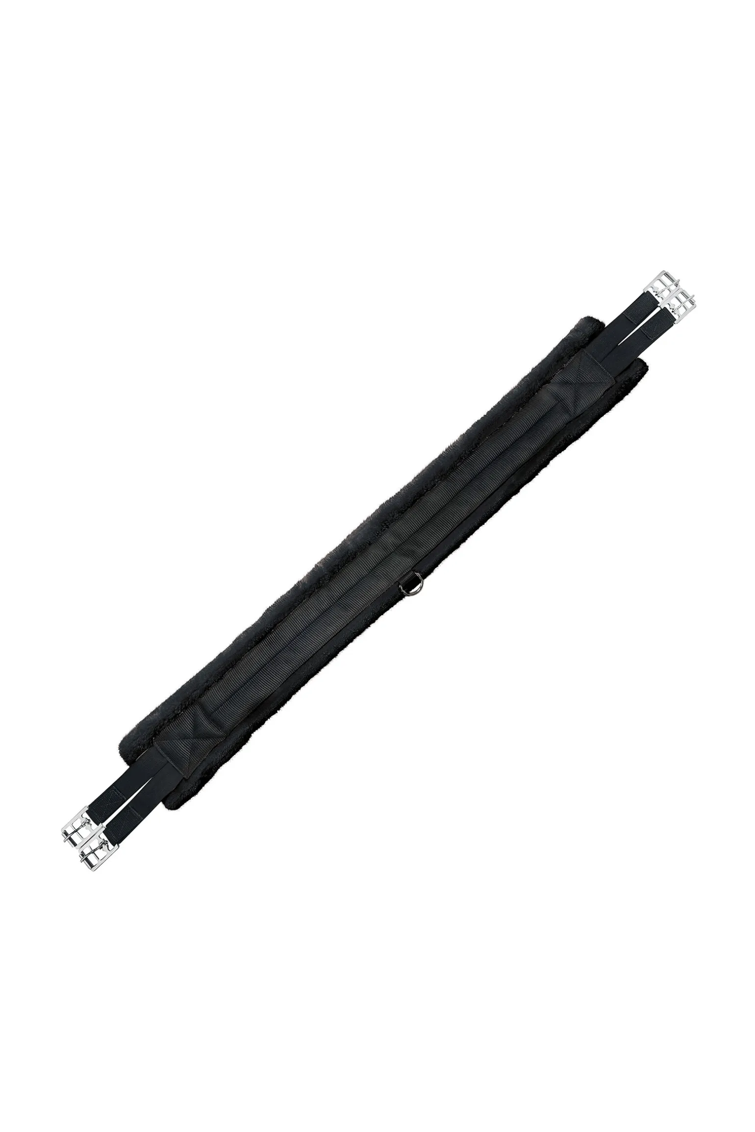 Usg Nylon Long Girth With Faux Fur Padding